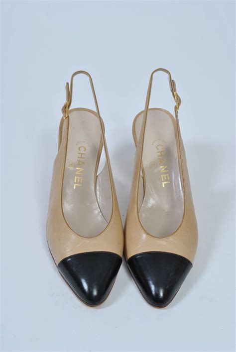 Chanel slingback vintage